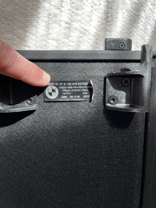 Chapeleira com cortina para BMW X6