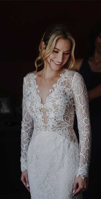 Suknia ślubna Agnieszki Światły, model SAMIRA