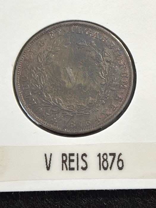 V Reis 1876 ( COBRE) - D. Luis I