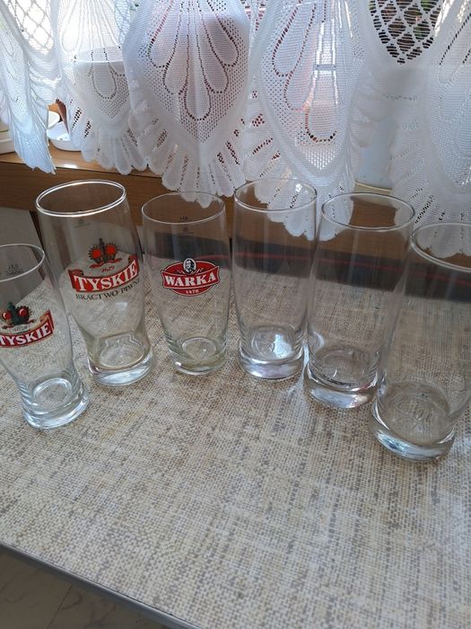 Szklanki do piwa 6 sztuk