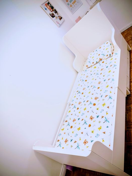 Cama extensível Busunge IKEA+Colchão Sultan