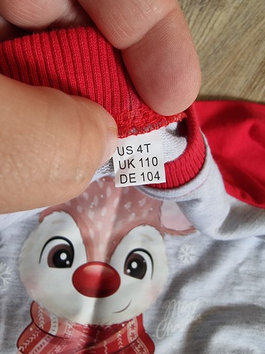 Świąteczny sweterek 110 cm