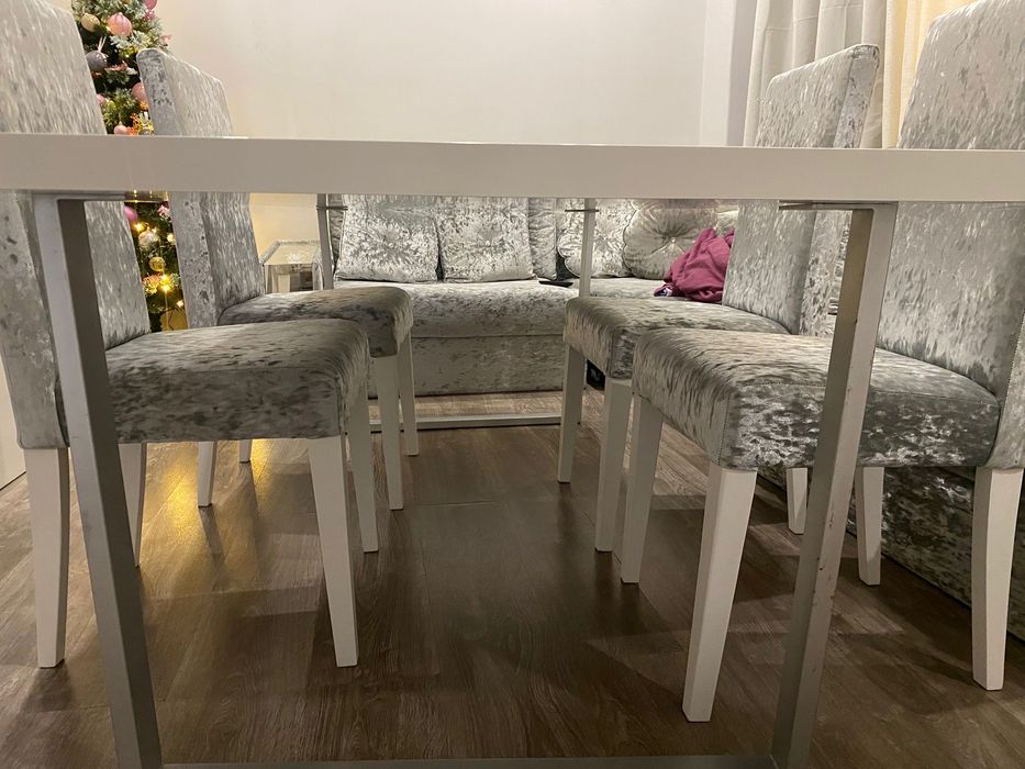 Mesa jantar + 6 cadeiras+2 poltronas