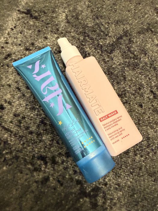 Zestaw kosmetykow do wlosow stars cement Spray teksturyzujacy hair mate salt wave volume objetosc