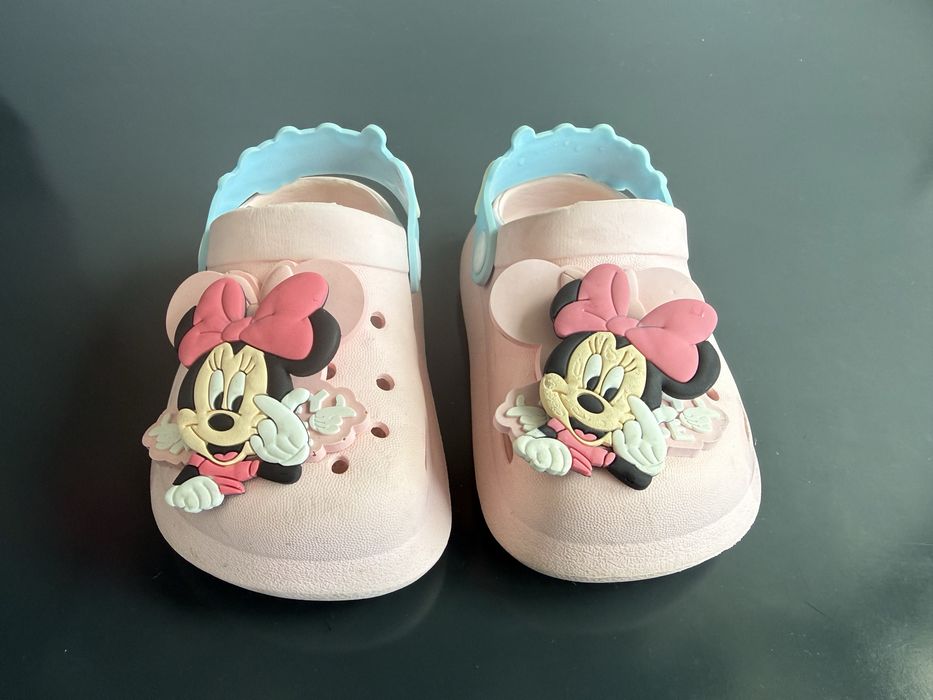 Дитячі сабо/крокси Minnie Mouse, 22–23 розмір (14 см), гарний стан