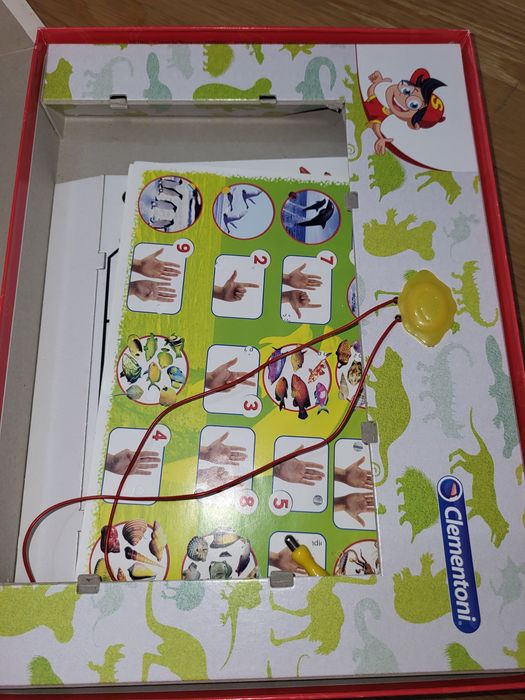 Jogo caneta resposta  animais clementoni