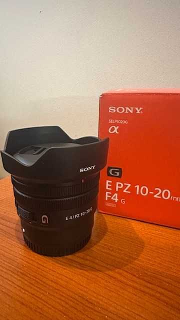 Obiektyw SONY E PZ 10-20, F4, G Na gwarancji!