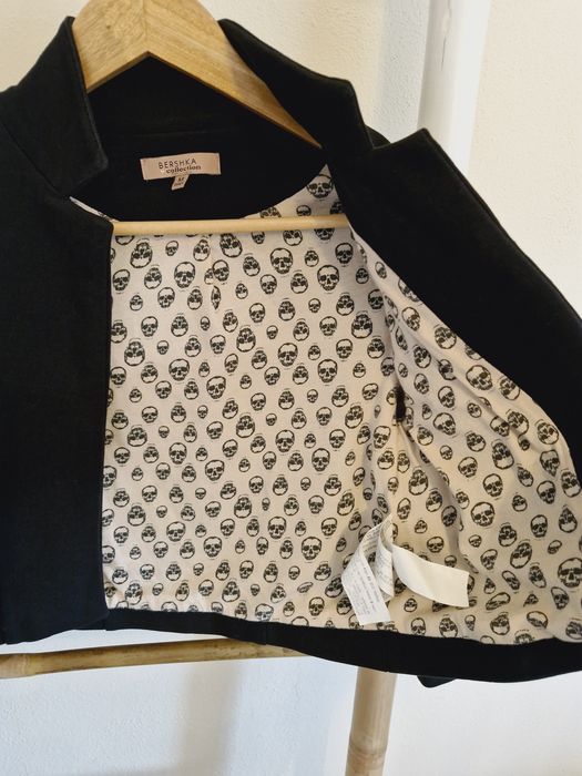 Blazer curto preto