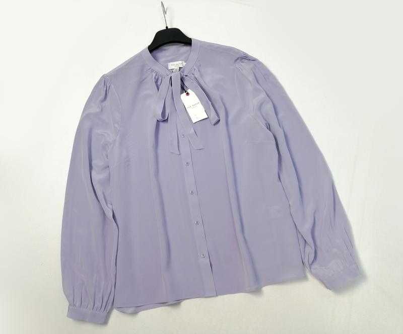 Брендовая шелковая рубашка Ted Baker 100% шелк