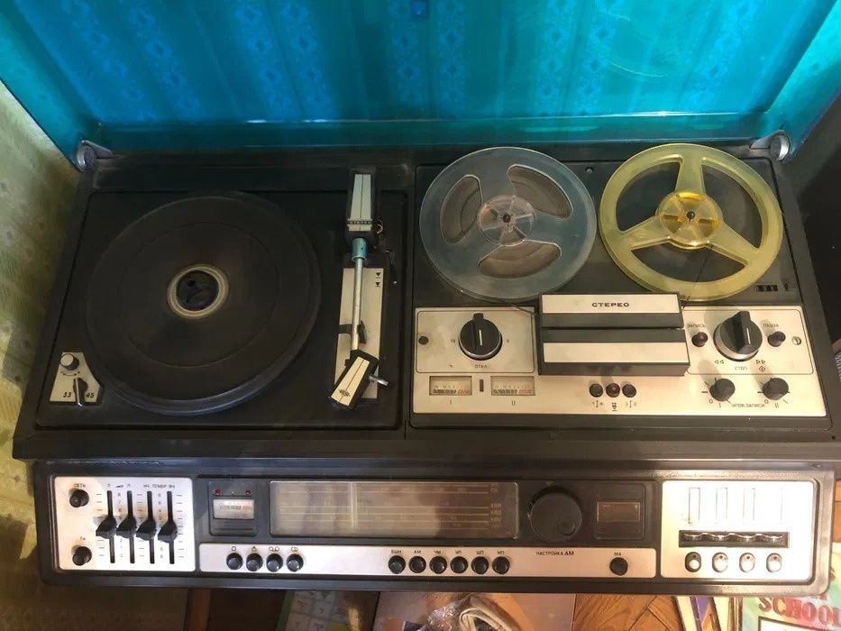магнитофоны проигрыватели радиола