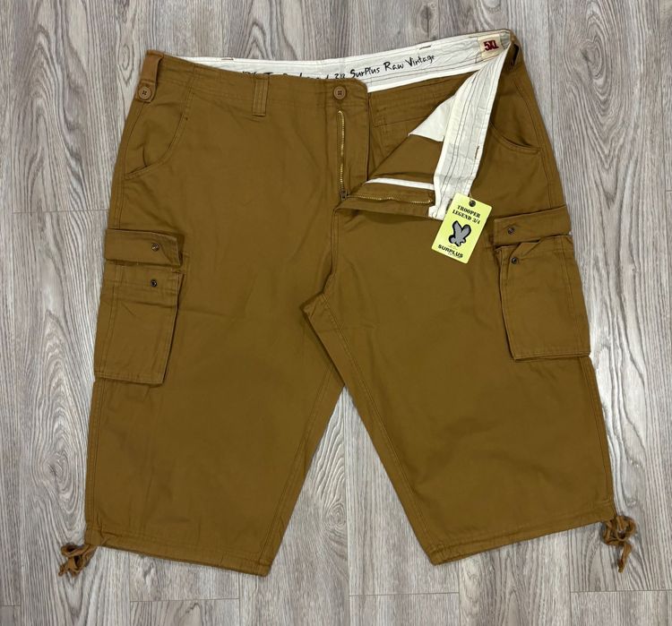 Surplus Raw 5XL Хлопковые Мужские шорты карго 5xl хлопка батал 5X