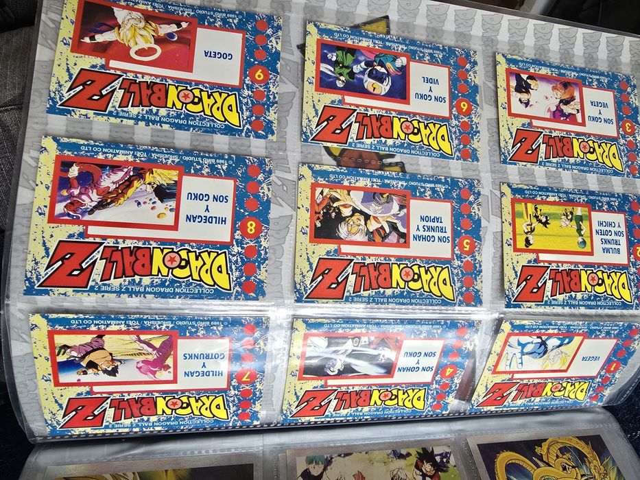 Cartas DragonBall colecção