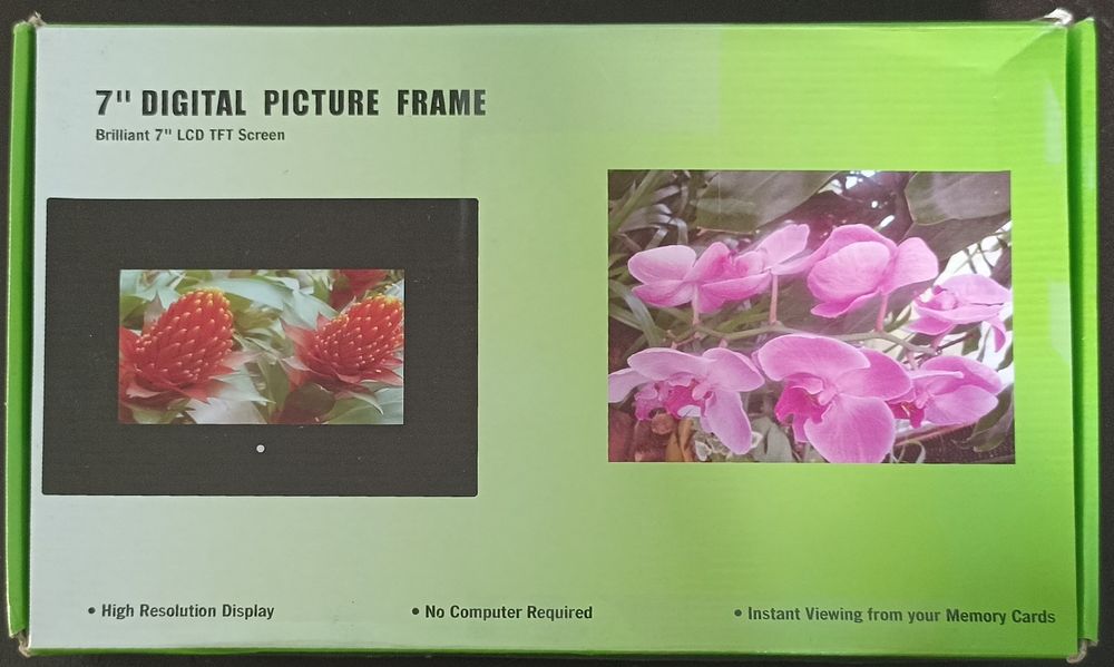 Цифрова фоторамка 7'' (18см.)