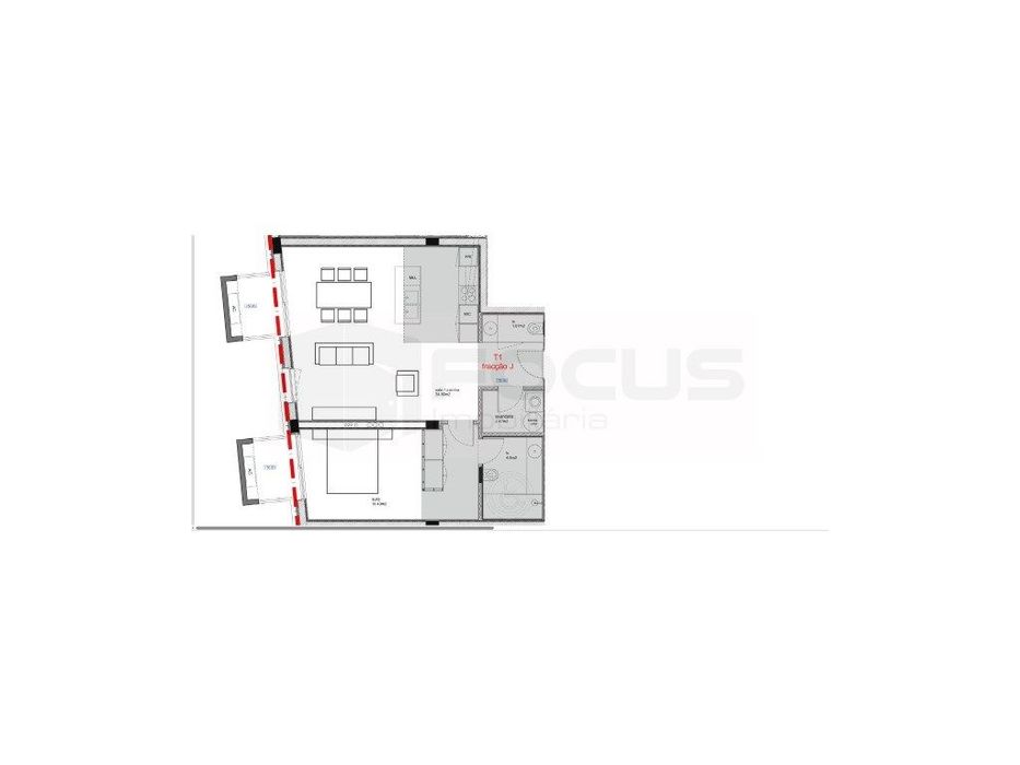 Espaçoso apartamento T1 São Bernardo - Novidade no mercado !!!