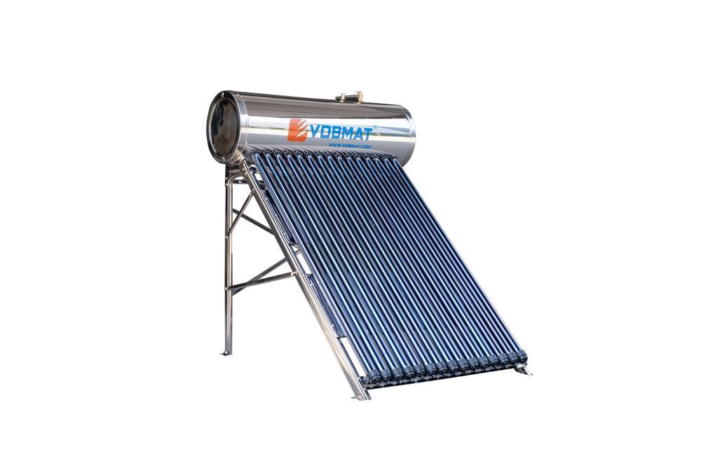Kolektor słoneczny 150l do 2-3 osób stal nierdzewna
