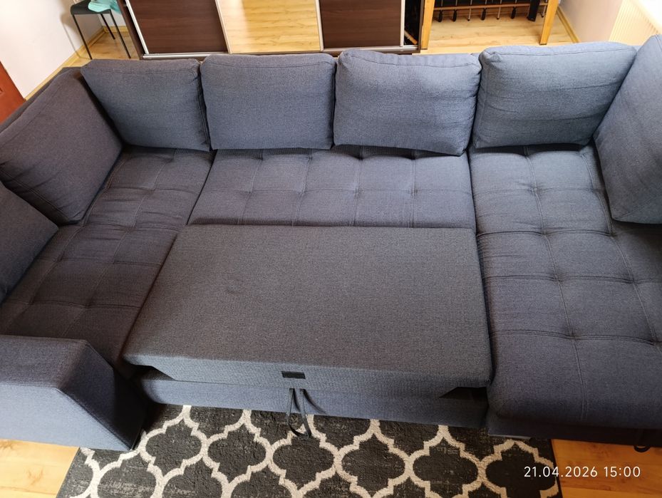 Narożnik z funkcją spania