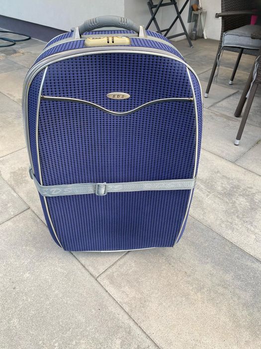 Walizka torba niebieska