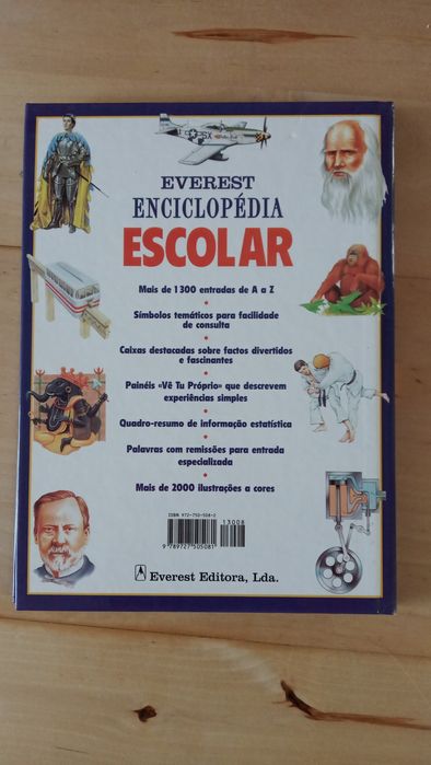Livro Enciclopédia escolar everest