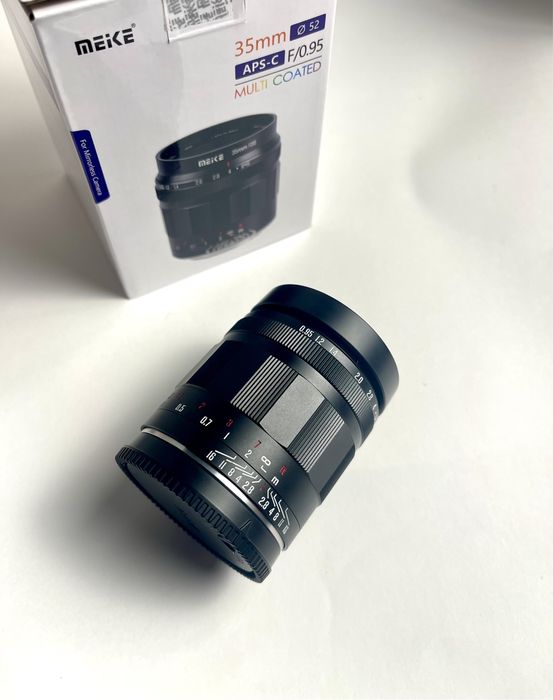 Meike EF-M 35mm f/0,95 *NOVA*