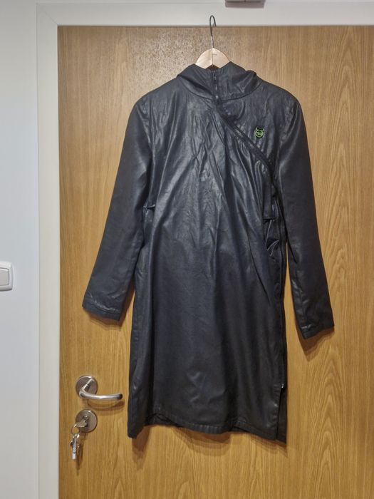 Sukienka płaszczyk hiszpańska skunkfunk z kapturem