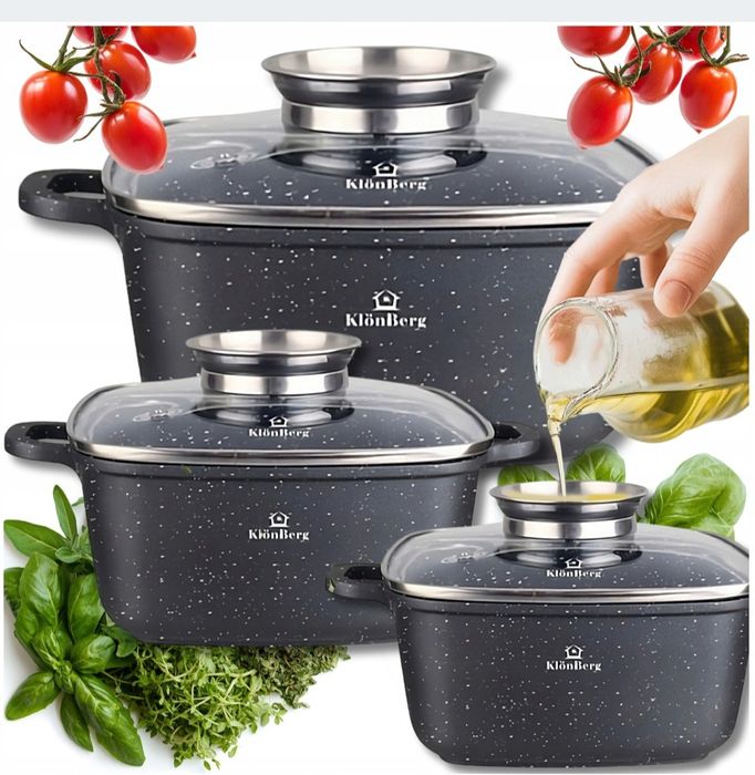 Zestaw garnków KlonBerg