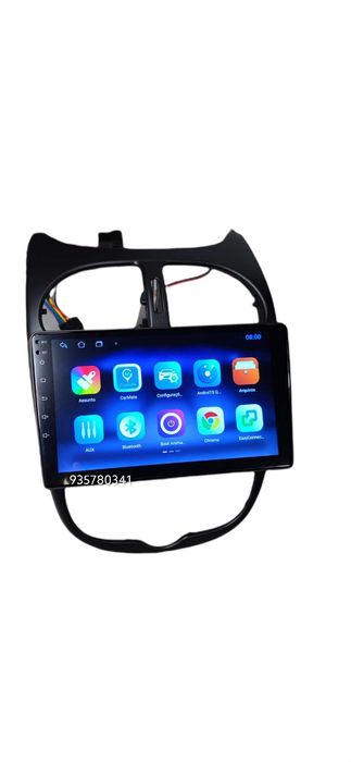 Rádio 2 DIN Android Peugeot 206 • GPS Wifi  - Bluetooth + CÂMARA