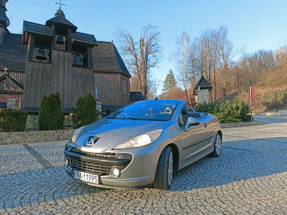 Idealny PEUGEOT 207 CC -CABRIO-klima sprawna i piękny