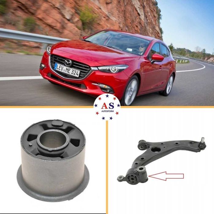 Сайлентблок переднього важеля  Mazda 3/6/CX-5 ГАРАНТІЯ