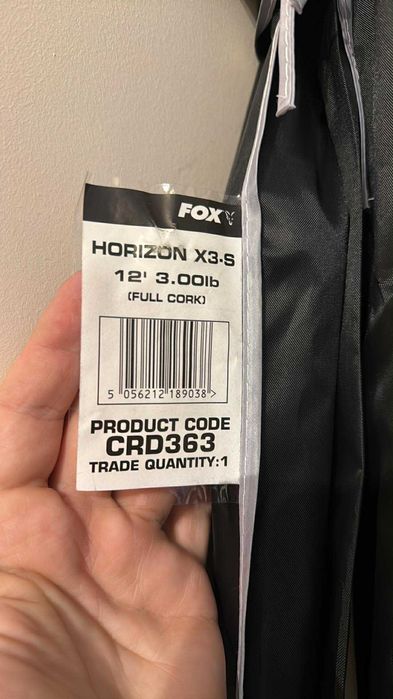 Wędki Fox horizon x3-s Cork