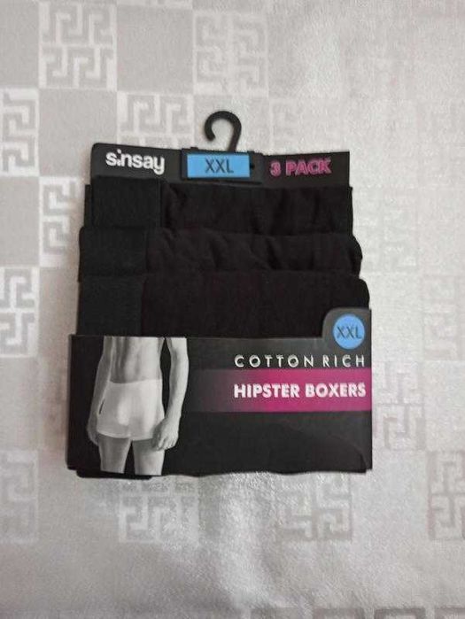 Боксери чоловічі бренд sinsay комплект 3 штуки .