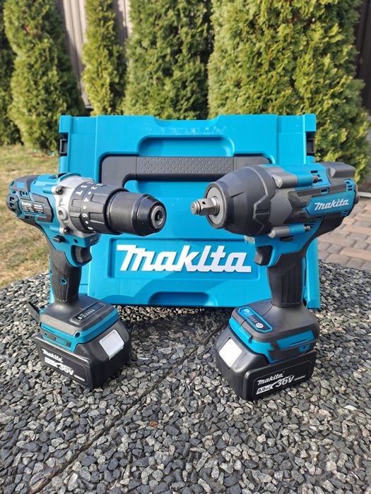 Набір 2в1 Акумуляторний гайковерт Makita Акумуляторний шуроповерт