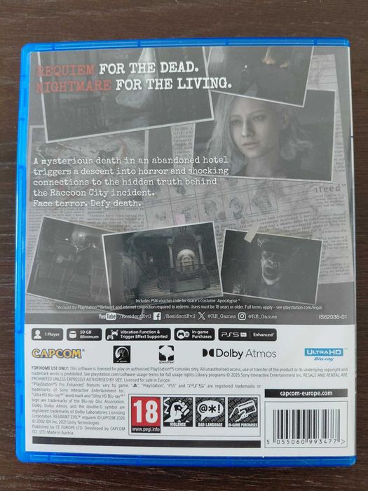 Resident Evil Requiem ps5