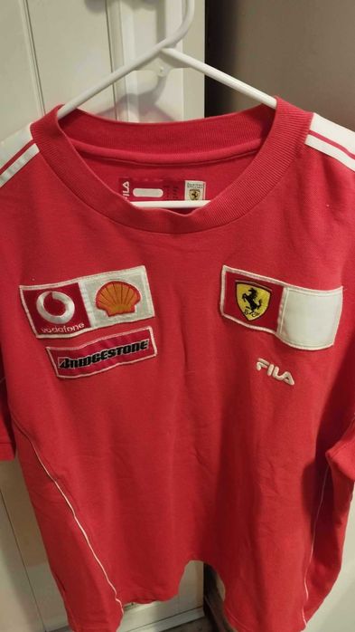 T-Shirt FERRARI Schumacher Formula 1 - Tamanho: 2XL (Marca: FILA)