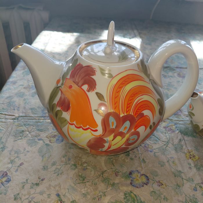 Чайники набір 3 штуки, Городниця. СССР