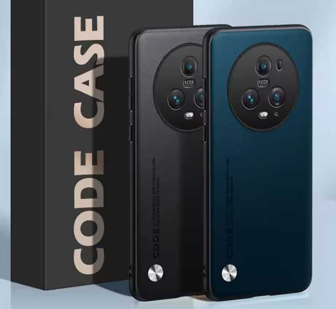 Capa Luxo PU Leather Honor Magic 5 Pro – Magnética Anti-Choque