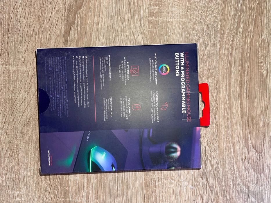 Mysz Trust GXT109B Felox niebieska