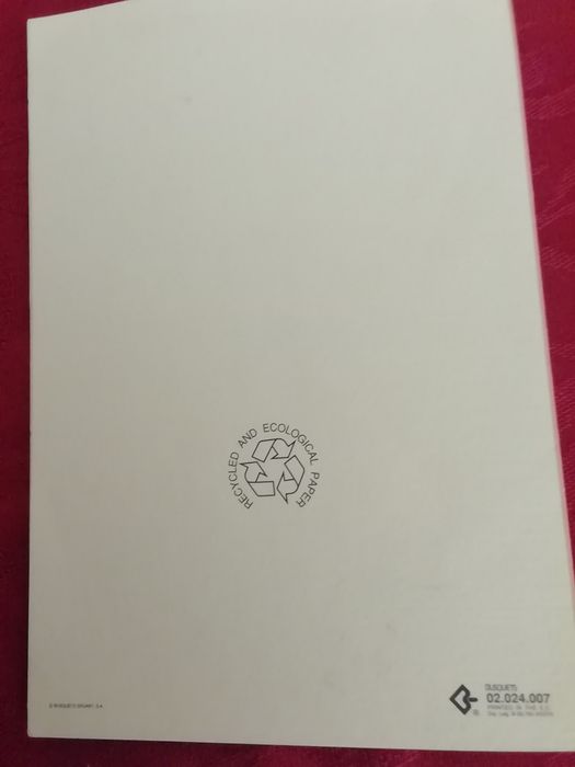 Postal de natal da marca Busquets