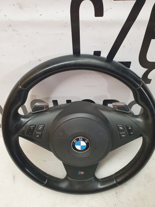 BMW 5,6 E60 E61 E63 E64 Lift Lci Kierownica M Pakiet łopatki części m57 306D5
