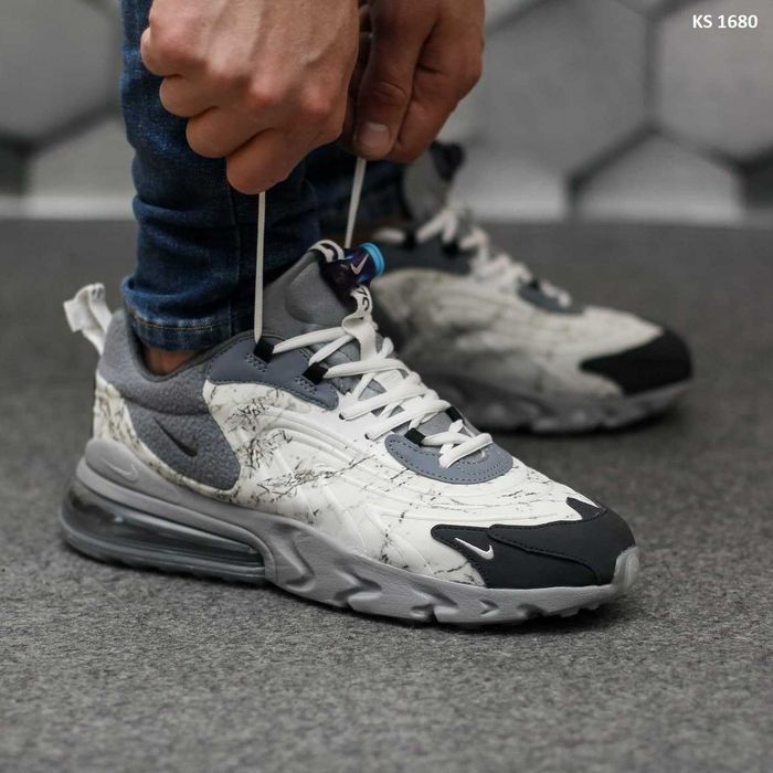 Мужские кроссовки Travis Scott X Nike Air Max 270 React 'KS' 40-45