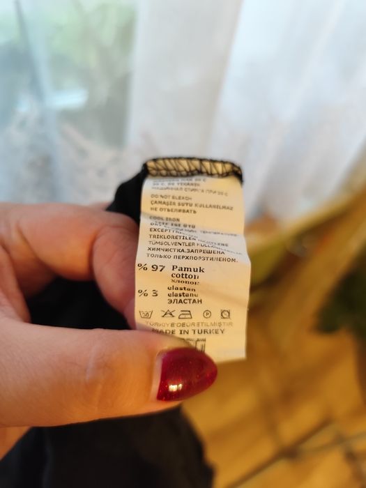 Czarna koszulowa sukienka Paris Collection r. XXL/44 97% bawełna