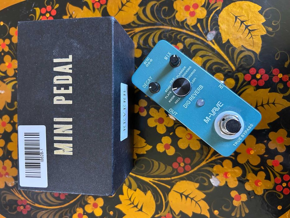 Nowy efekt gitarowy M-VAVE DIG REVERB