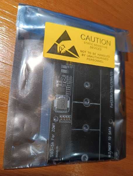 Adaptador ssd m.2 para sata