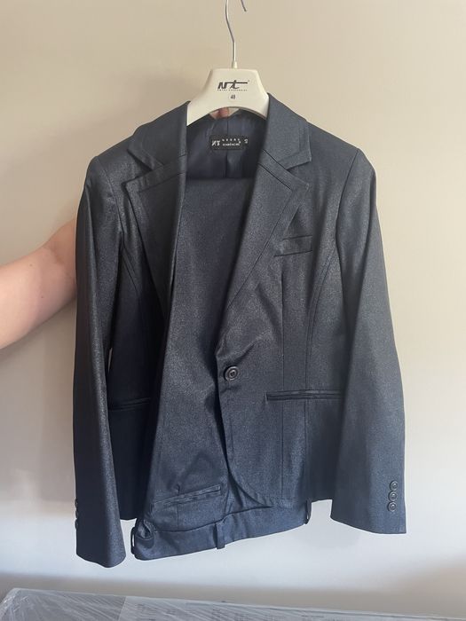 Fato senhora azul petroleo - tam 40