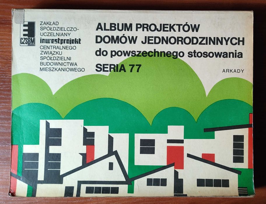 Album Projektów Domów Jednorodzinnych - seria 77