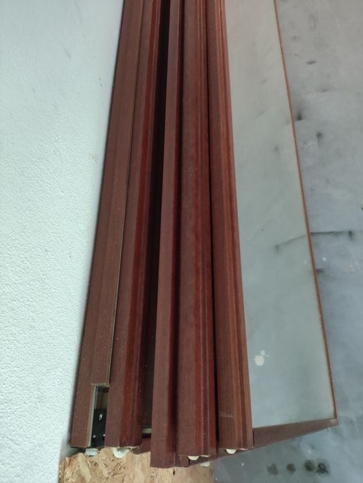Portas de armário com espelho