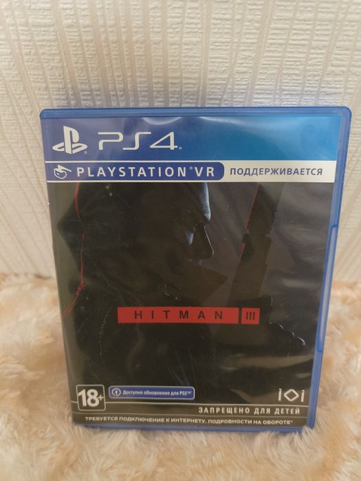 Диск на PS4 та PS5 - HITMAN 3