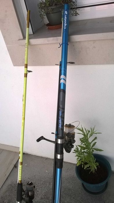 Canas de pesca para mar