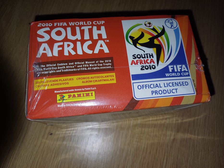 Caixa de cromos Pannini - Mundial 2010