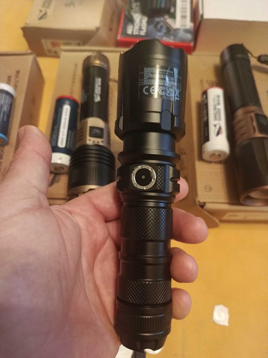 Ліхтарі налобні та ручні  з алюмінієвого сплаву