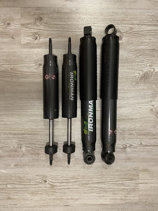 Nowe amortyzatory Nassan Patrol Y60 Y61 lift 2” Ironman Pro